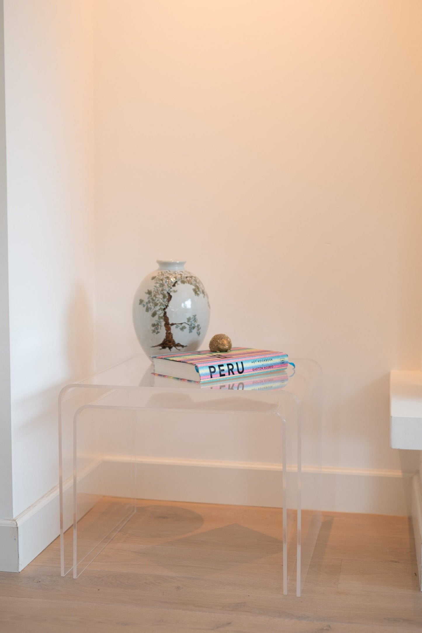 Salontafel set in Transparant