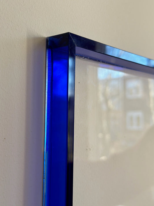 Canvas art frame - Kings blue