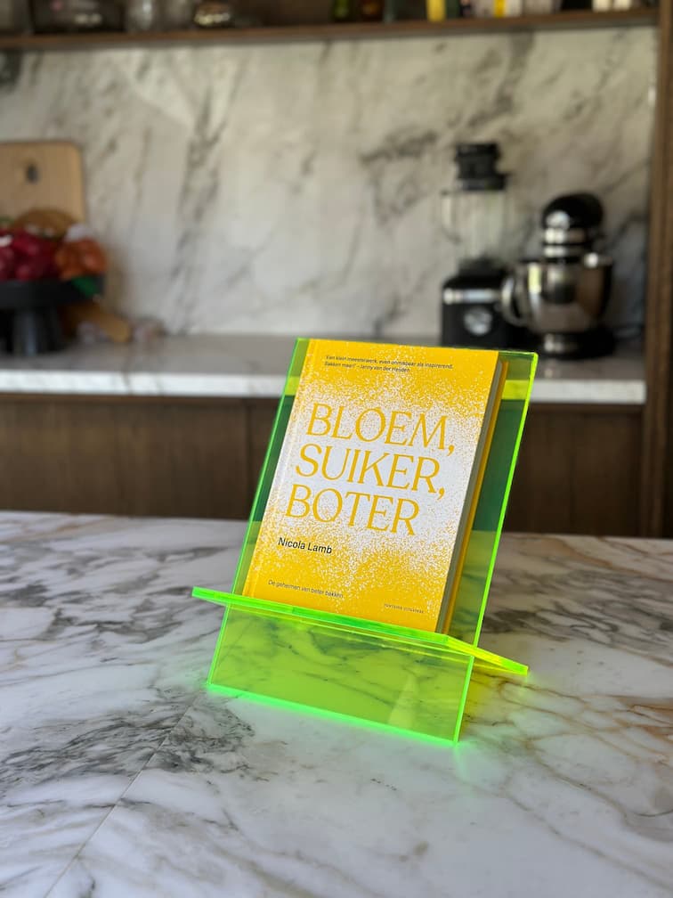 Boekenhouder - Sunny yellow