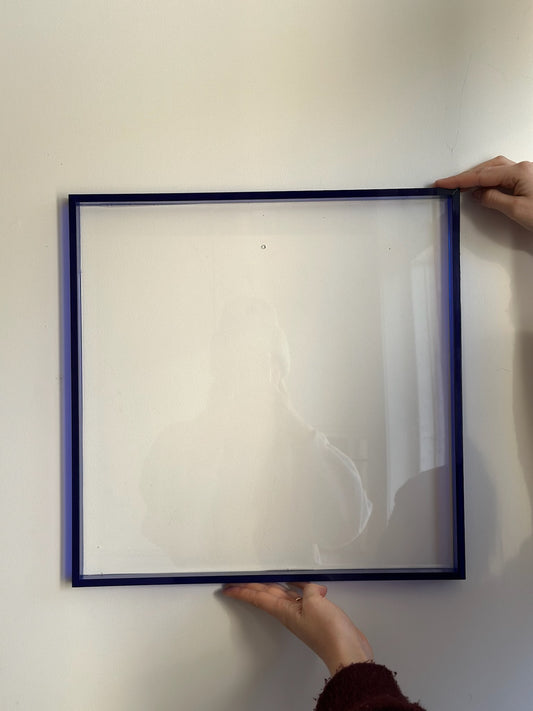 Canvas art frame - Kings blue